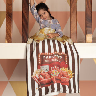 Couverture Polaire Rehausser le style : Cinéma de nuit Anniversaire