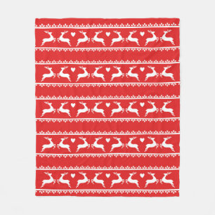 Couverture Polaire Reindeer Romance