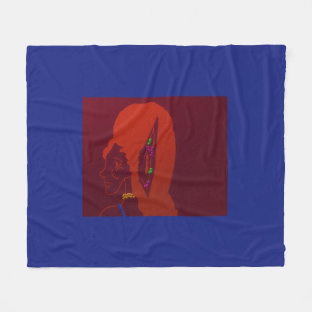 Couverture Polaire Reine BeastHive (Devant (Horizontal))