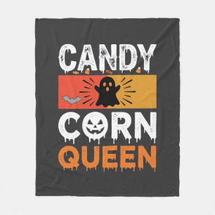 Couverture Polaire Reine de bonbons de Halloween SVG Design