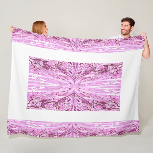 Couverture Polaire Reine Des Papillons 48 (En situation)