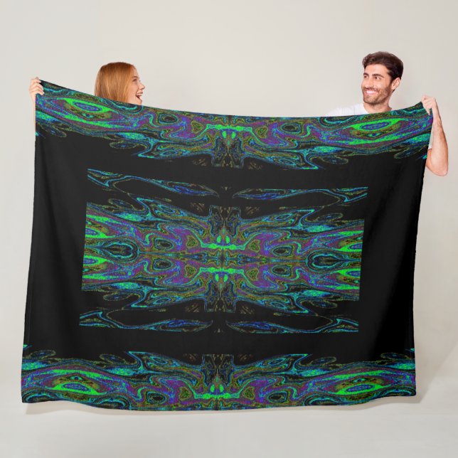 Couverture Polaire Reine Des Papillons 95 (En situation)