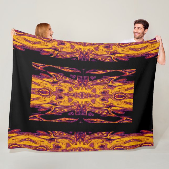 Couverture Polaire Reine Des Papillons 99 (En situation)