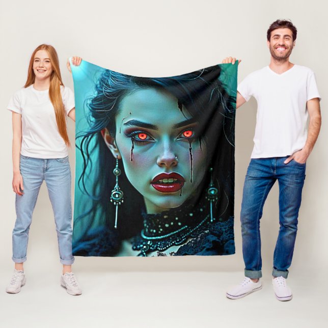 Couverture Polaire Reine Vampire : Art de la Ténébreuse Séduction (En situation)
