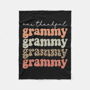Couverture Polaire Remerciements Grammy Autumn Tree Feuilles d'automn