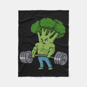 Couverture Polaire Remise en état Broccoli Gym Fitness Motivation Bod