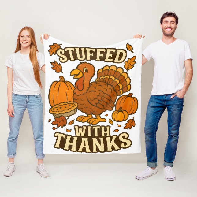 Couverture Polaire Rempli De Merci Fleece Cosy (En situation)