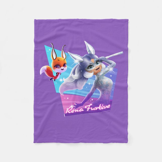 Couverture Polaire Rena Furtive Graphic (Devant)