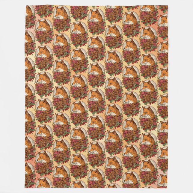 Couverture Polaire Renard (Devant)