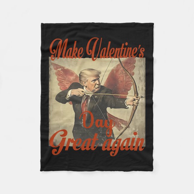 Couverture Polaire Rendre la Saint-Valentin à nouveau formidable Trum (Devant)