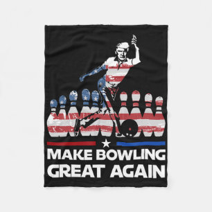 Couverture Polaire Rendre le bowling génial à nouveau drôle Trump dra
