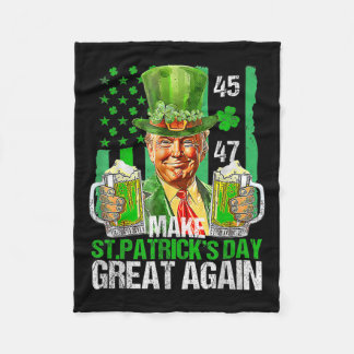 Couverture Polaire Rendre le Jour de la Saint Patrick grand à nouveau