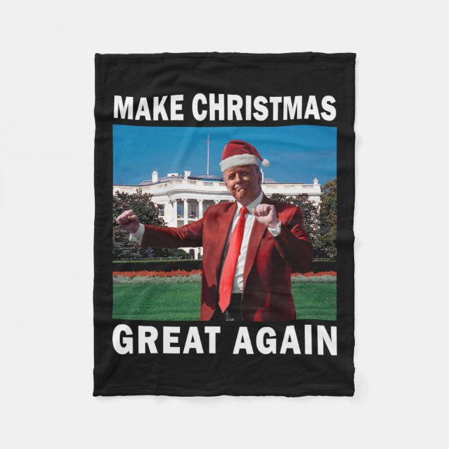 Couverture Polaire Rendre Noël super (Devant)