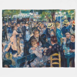 Couverture Polaire Renoir - Danse au Moulin de la Galette