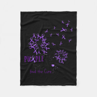 Couverture Polaire Répandre L'Espoir Trouver Le Cure -Fibromyalgia Dé