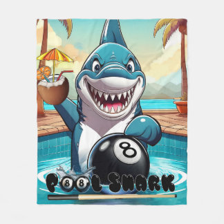 Couverture Polaire Requin de Piscine