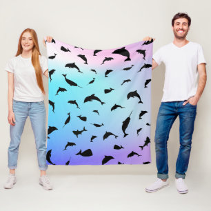 Couverture Polaire requin-taupe sur fond océanique