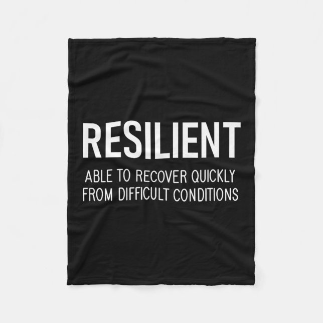 Couverture Polaire Resilient Able To Recover Quickly From Difficult C (Devant)