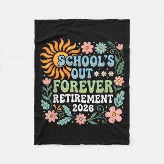 Couverture Polaire Retired Teacher 2026 Retired Life Teacher
