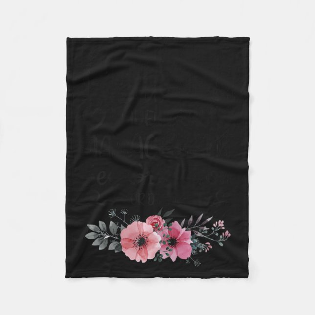 Couverture Polaire Retired Under New Management Grandson Funny Grandm (Devant)