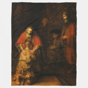Couverture Polaire Retour du fils prodigue par Rembrandt van Rijn