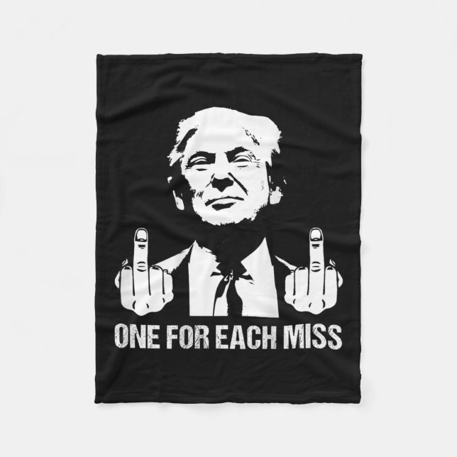 Couverture Polaire (retour) Trump One Pour Chaque Miss Trump Shirt Vo (Devant)