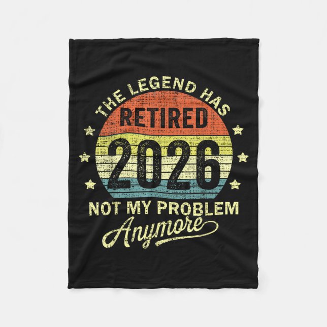 Couverture Polaire Retraité 2026 Retraite 2026  (Devant)