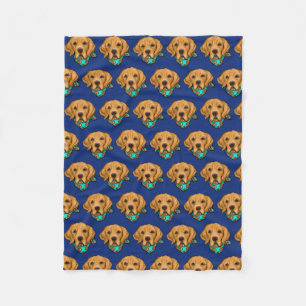 Couverture Polaire Retriever doré