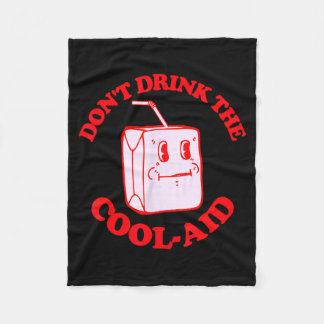 Couverture Polaire Retro Don't Drink The Cool-aid 