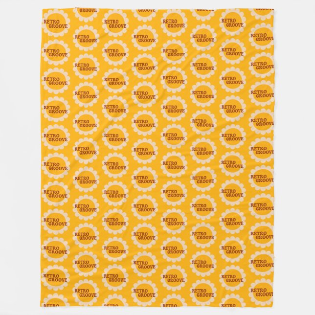 Couverture Polaire Retro Groove Fleece Blanket (Devant)