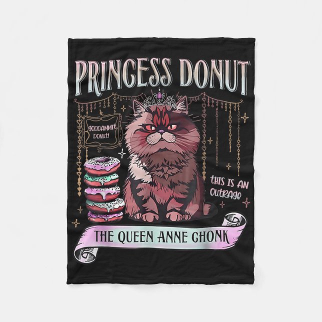 Couverture Polaire Retro Princess Donut Dungeon Crawler Carl Book Lov (Devant)