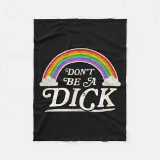 Couverture Polaire Retro Vintage Style Funny Adult Humor Gift Don't B