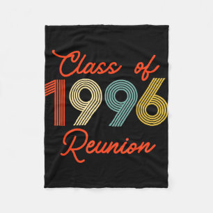 Couverture Polaire Réunion de la promotion vintage de 1996 fête de ly