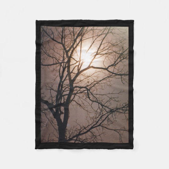 Couverture Polaire Rêve au clair de lune (Devant)