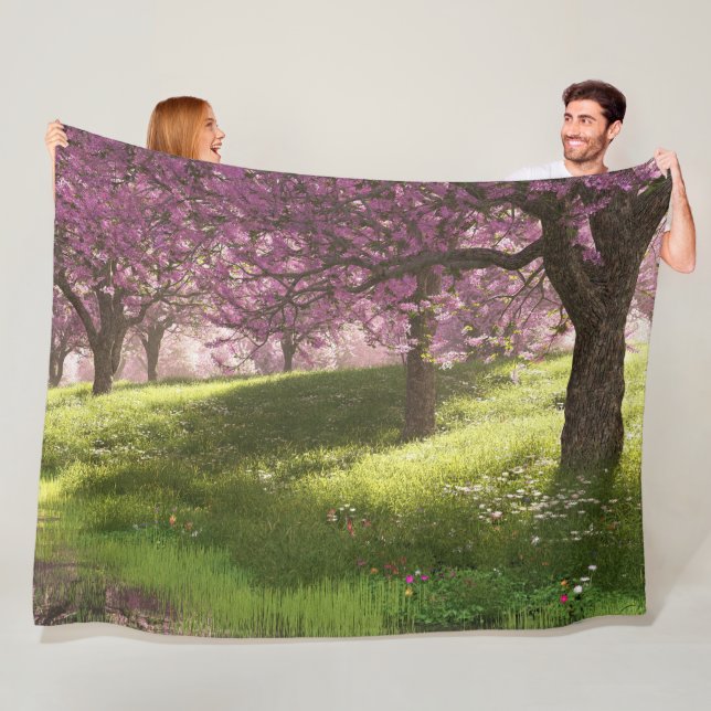 Couverture Polaire Réveil (En situation)