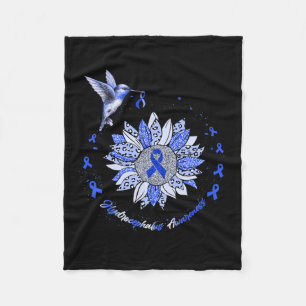 Couverture Polaire Ribbon Tournesol