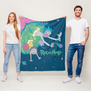 Couverture Polaire RICK ET MORTY™   Décrochage du portail infecté