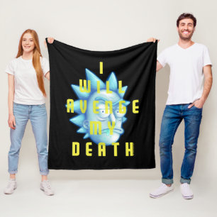 Couverture Polaire RICK ET MORTY™ Je Vais Évenger Ma Mort