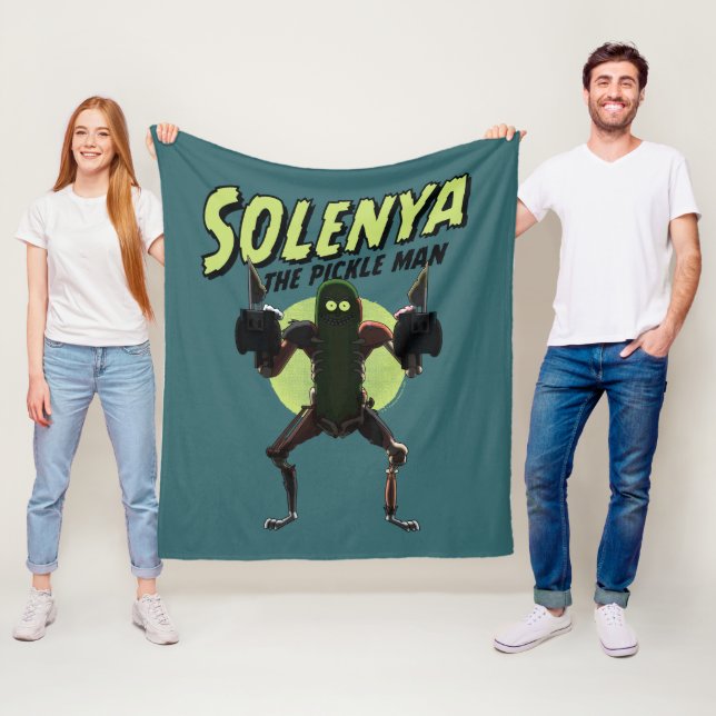 Couverture Polaire RICK ET MORTY™ | Solenya - L'homme chiche (En situation)