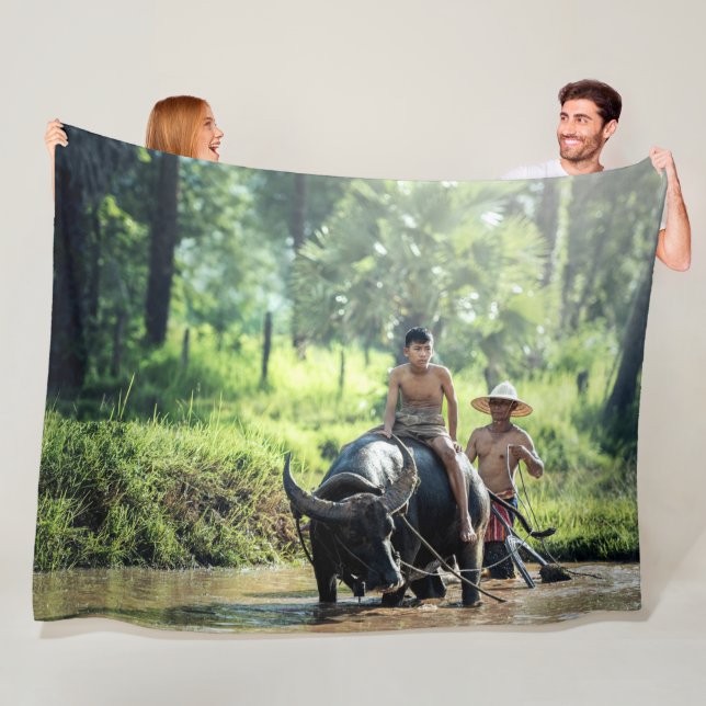 COUVERTURE POLAIRE RIZ DE PLANTATION (En situation)