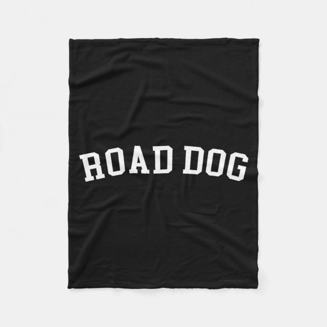 Couverture Polaire Road Dog  (Devant)