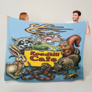Couverture Polaire Roadkill Café Fleece Blanche