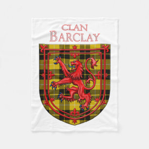 Couverture Polaire Robe Barclay Tartan Scottish Plaid