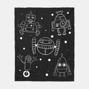Couverture Polaire Robotique Enfants Robots Garçons Robot Enfants