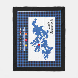 Couverture Polaire Rockvam Boat Yards Inc. - Lake Minnetonka Blanket
