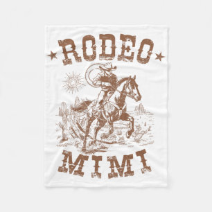 Couverture Polaire Rodeo Mimi Western Cowboy Famille qui correspond à