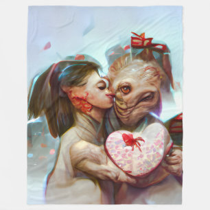 Couverture Polaire Romance Alien lunatique
