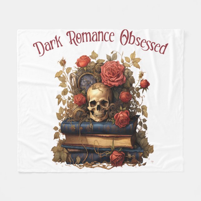 Couverture Polaire Romance Sombre Obsédante (Devant (Horizontal))