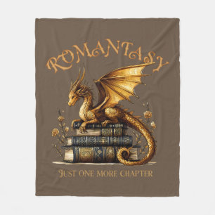 Couverture Polaire Romantasy Dragon Books Juste un chapitre de plus
