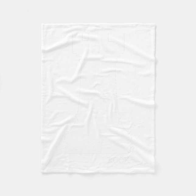 Couverture Polaire Rook Chess Piece Group Costume Chess Club Chess Bo (Devant)